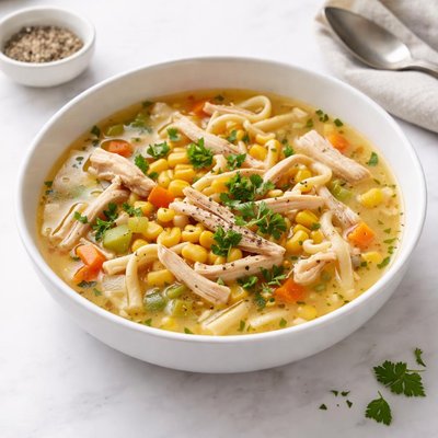 Image of Chicken Corn Noodle Soup