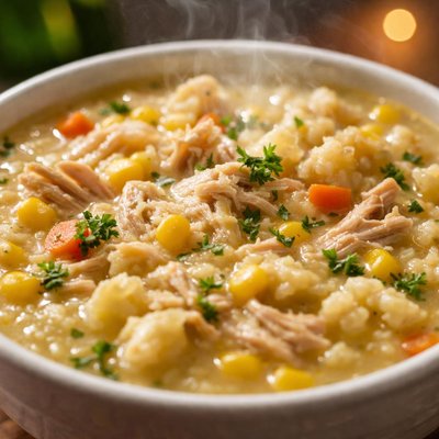 Image of Chicken Corn Soup with Rivels