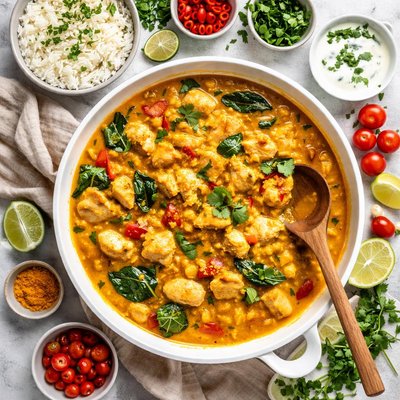 Image of Chicken Curry Weight Watchers Style