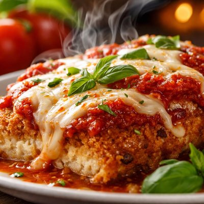 Image of Chicken Cutlet Parmesan with Tomato Sauce