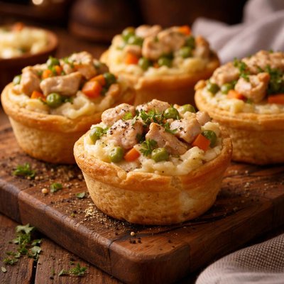 Image of Chicken Dinner in a Muffin