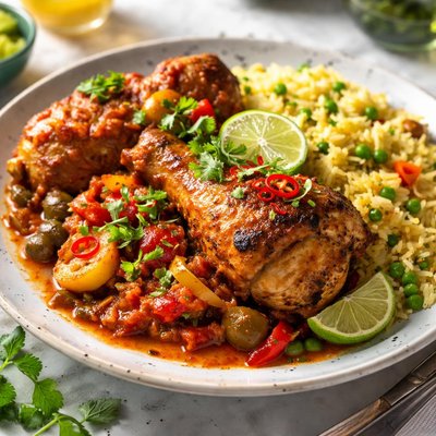 Image of Chicken Dish from Netherlands Antilles Original