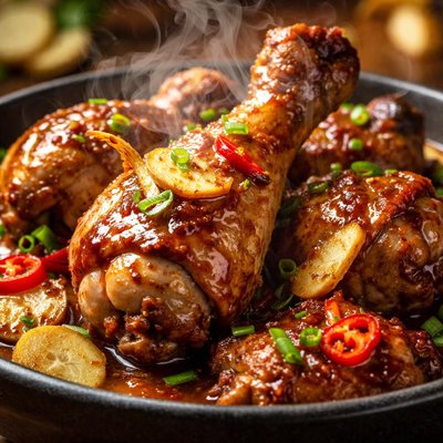 Image of Chicken Drumsticks in Ginger Wine