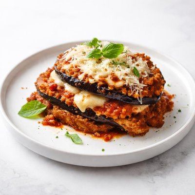 Image of Chicken Eggplant Aubergine Parmesan