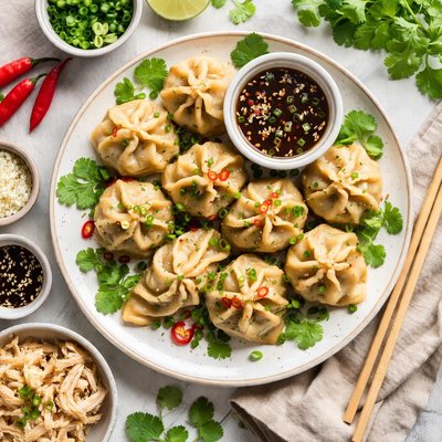 Image of Chicken Filled Dumplings