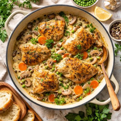 Image of Chicken Fricassee