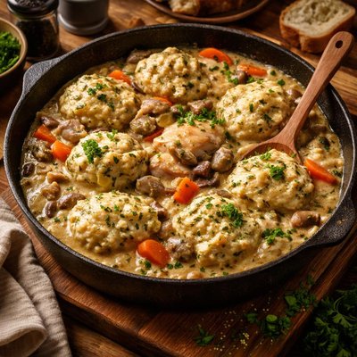 Image of Chicken Fricassee with Dumplings