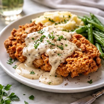 Image of Chicken Fried Chicken with Milk Gravy