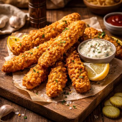 Image of Chicken Fried Fish Fingers