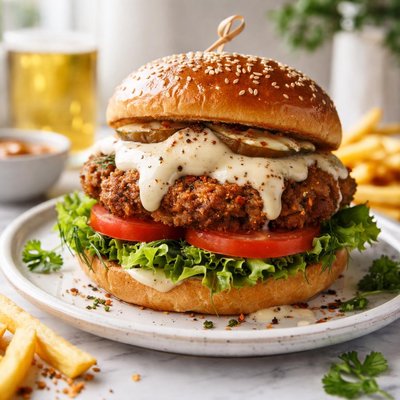 Image of Chicken Fried Hamburger