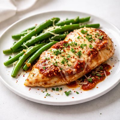 Image of Chicken Green Beans Parmesan
