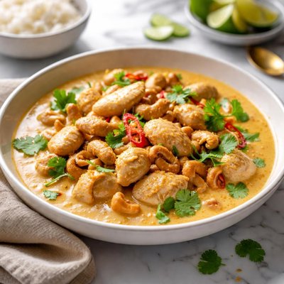 Image of Chicken in a Cashew Sauce