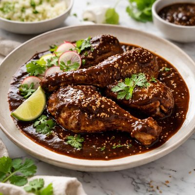 Image of Chicken in a Chocolate Sauce