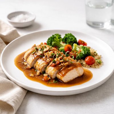 Image of Whole30 Chicken in Brown Sauce