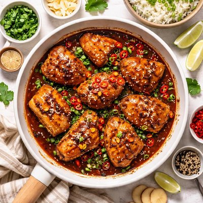 Image of Chicken in Caramel Sauce