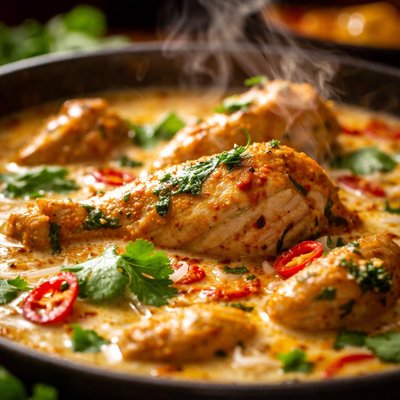Image of Chicken in Coconut Milk Indian