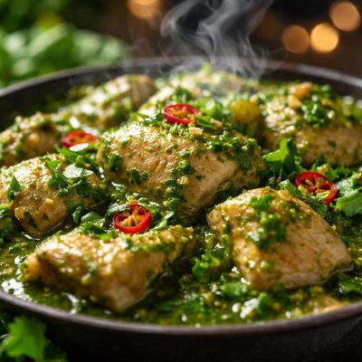Image of Chicken in Coriander Cilantro Sauce