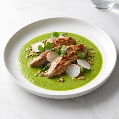 Image of Chicken in Green Sauce