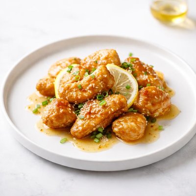 Image of Chicken in Honey Lemon Sauce
