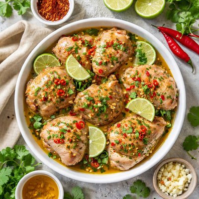 Image of Chicken in Lime and Chilli Marinade