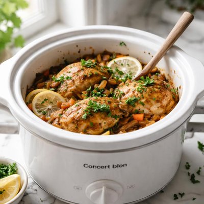 Image of Chicken in the Crock Pot