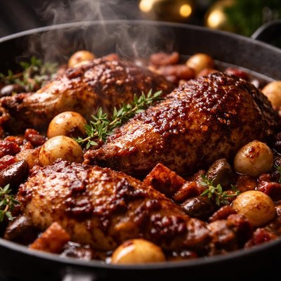 Image of Chicken in Wine