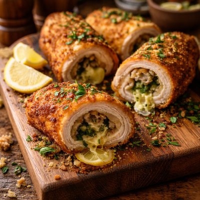 Image of Chicken Kiev Roll Ups