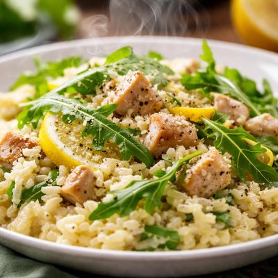 Image of Chicken Lemon and Rocket Risotto