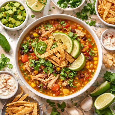 Image of Chicken Lime Soup