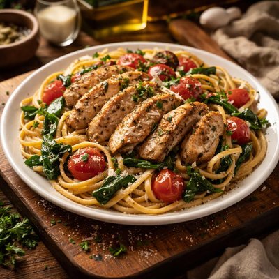 Image of Chicken Linguine Tuscano