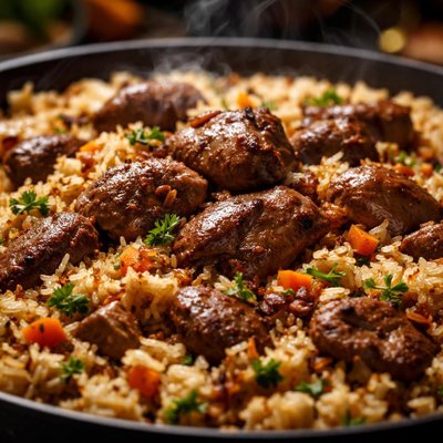 Image of Chicken Liver Pilaf