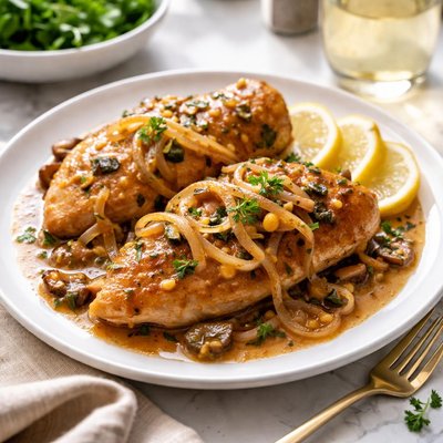 Image of Chicken Lyonnaise
