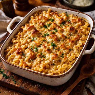 Image of Chicken Macaroni Cheese Bake
