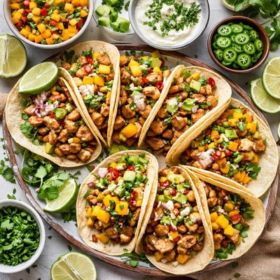 Image of Chicken Mango Tacos