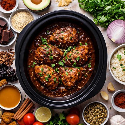 Image of Chicken Mole for Crock Pot