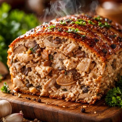 Image of Chicken Mushroom Loaf