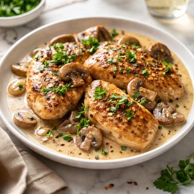 Image of Chicken Mushrooms