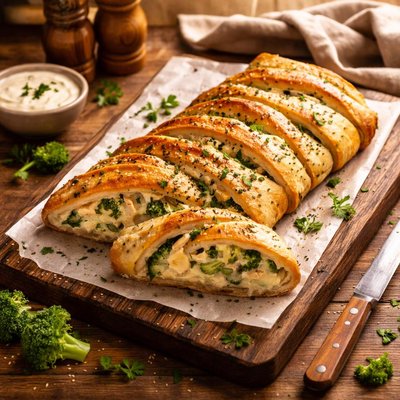 Image of Chicken N Broccoli Braid