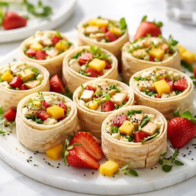 Image of Chicken N Fruit Pinwheels