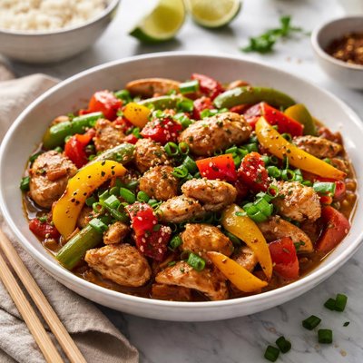 Image of Chicken N Pepper Stir Fry