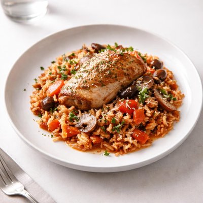 Image of Chicken N Rice Cacciatore Casserole