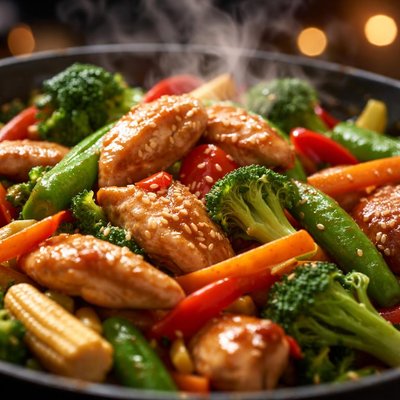 Image of Chicken N Vegetable Stir Fry