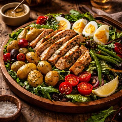 Image of Chicken Nicoise Salad