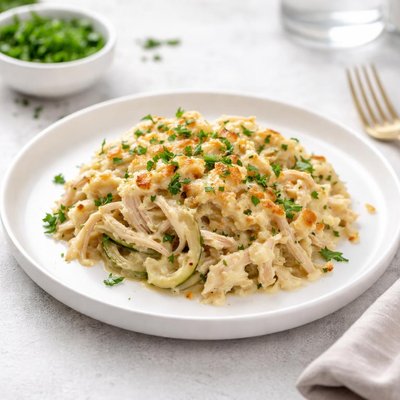 Image of Cazuela de Pollo con Fideos Keto