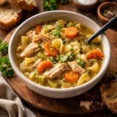 Image of Chicken Noodle Soup a Simple Version