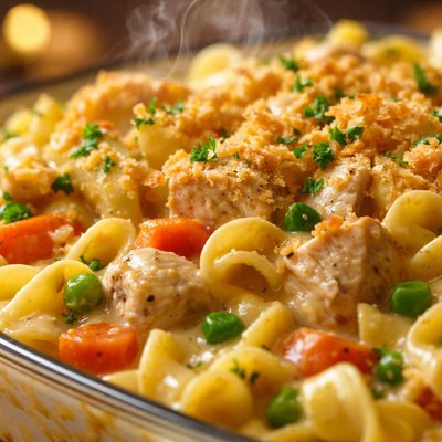 Image of Chicken Noodle Soup Bake