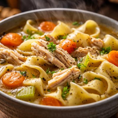Image of Chicken Noodle Soup Crock Pot