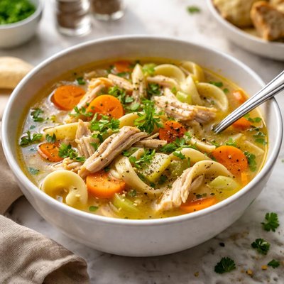 Image of Chicken Noodle Soup with Vegetables