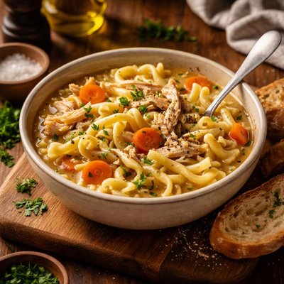 Image of Chicken Noodles Pressure Cooker