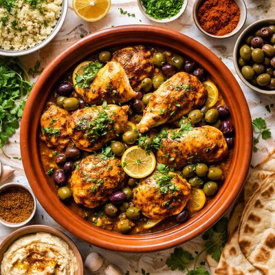 Image of Chicken Olive Tagine